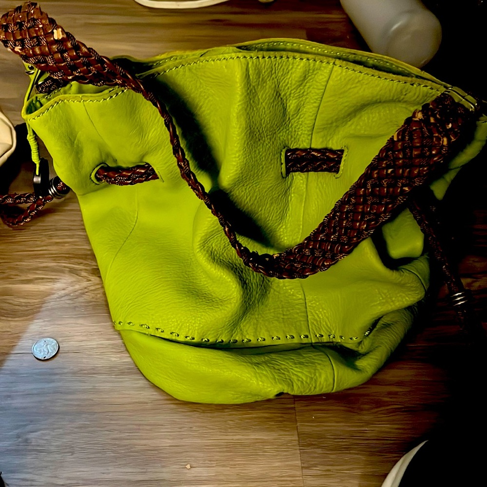Green The Sak purse